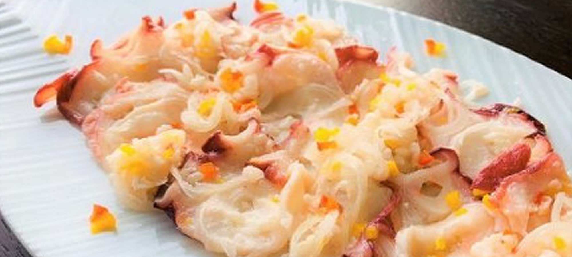 たこ飯寿司カルパッチョ風